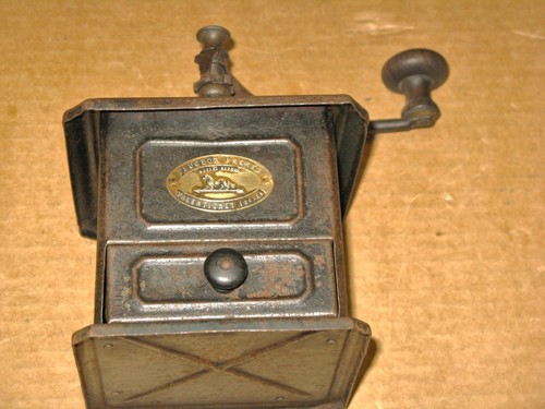Rare ancien moulin café - ancien,
